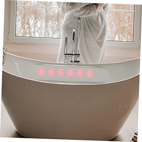 Mobestech Non Slip Bathtub Stickers with Snowflake Design