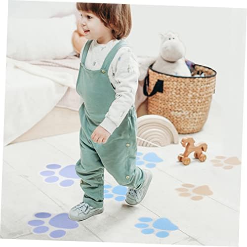 10pcs Cartoon Dog Paw Non-Slip Bathtub Decals
