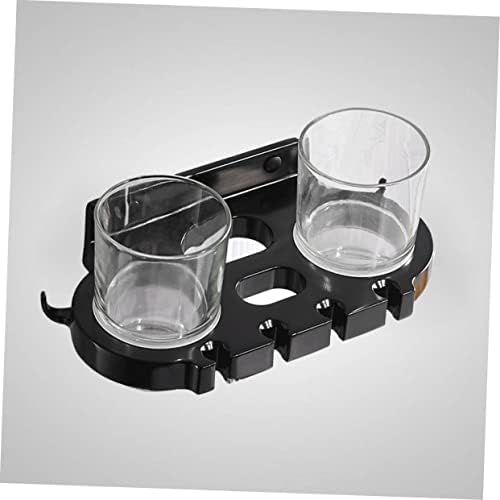 Anneome Toothbrush Holder with Hooks and Cups 1