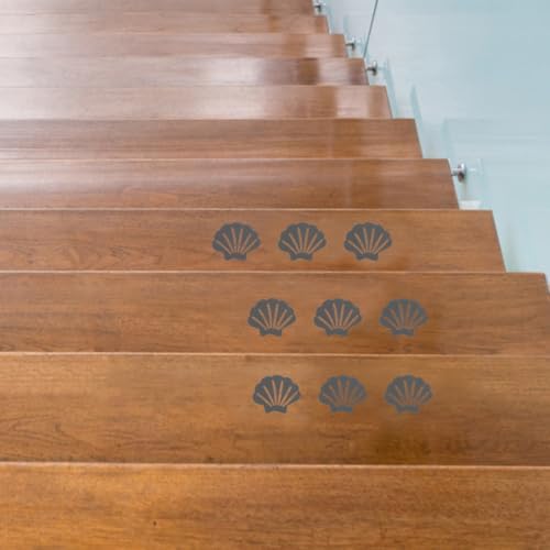 Zerodeko Shell Shaped Anti-Slip Stickers 30pcs 1
