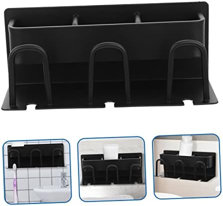 Wall Mounted Metal Toothbrush Holder with Cup Stand