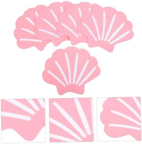 Holibanna Bathtub Nonslip Stickers 12pcs Shell Design Anti-Slip Decals