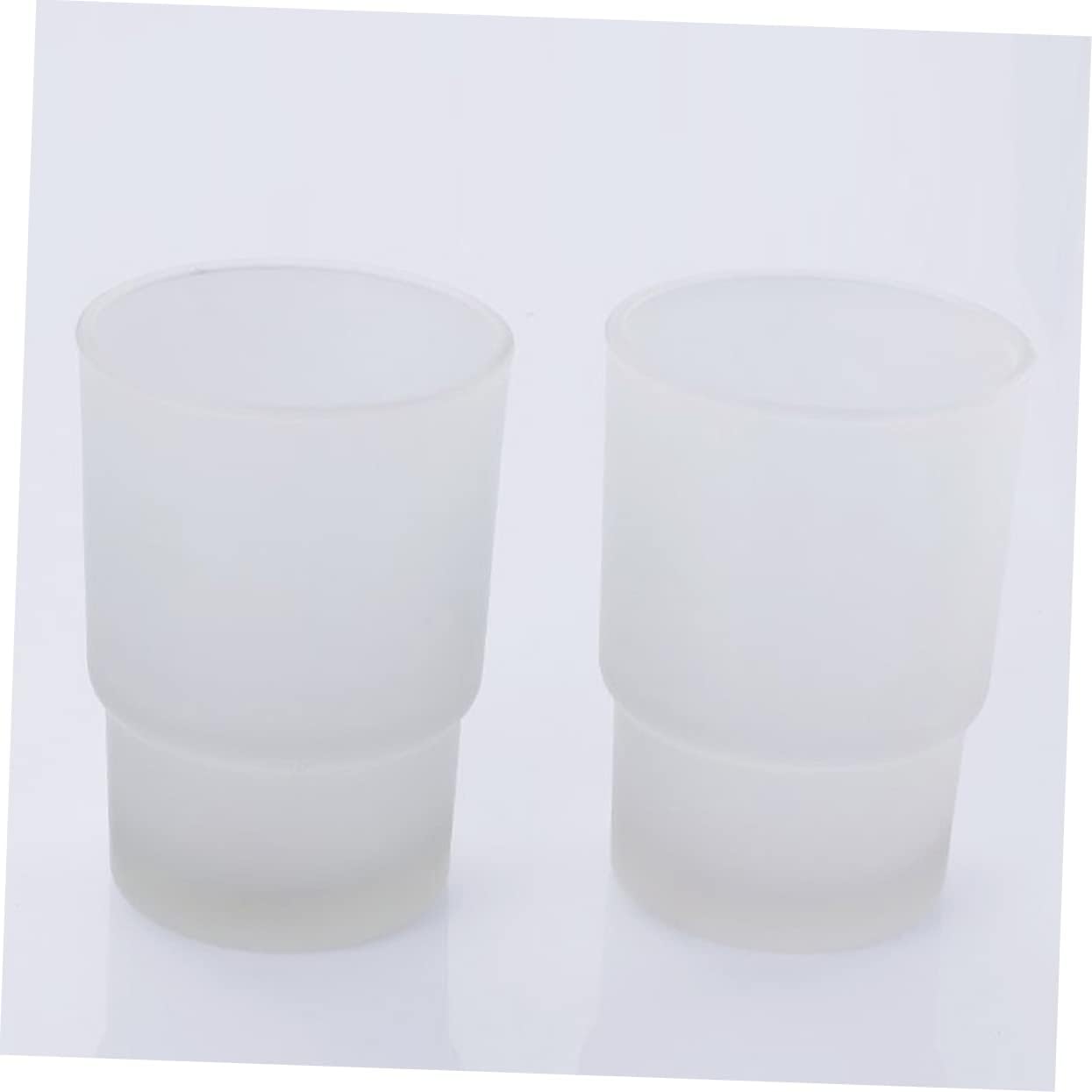 WOONEKY Bathroom Toothbrush and Gargle Cup Holder