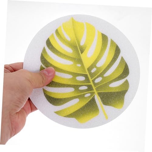 LIFKOME Leaf Slip Stickers Non-Slip Bath Tub Decals