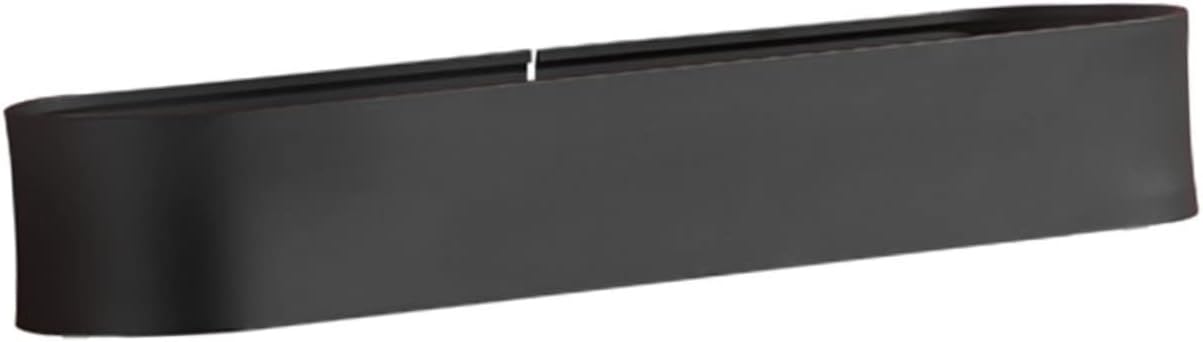 BUGUUYO Wall Mounted Rack Black Aluminum