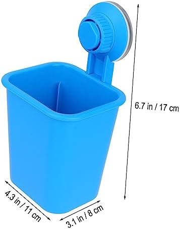 MAGICLULU Suction Cup Toothbrush Holder Blue