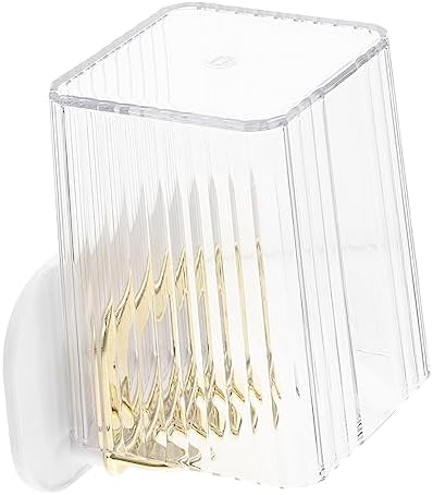 Pink Wall-Mounted Toothbrush Holder Set