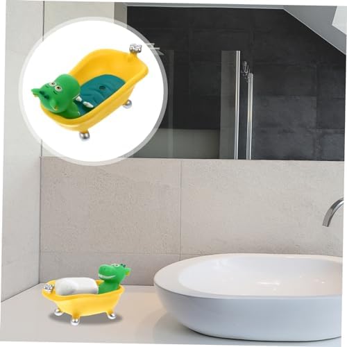 Adorable Dinosaur Soap Drain Container for Kids 1