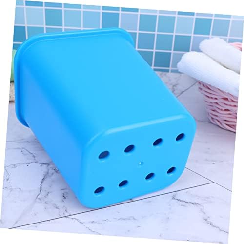 ULTECHNOVO 1Pc Suction Toothbrush Holder Wall Mounted Organizer