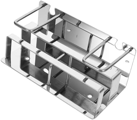 MAGICLULU Wall Mounted Toothbrush Holder Stainless Steel