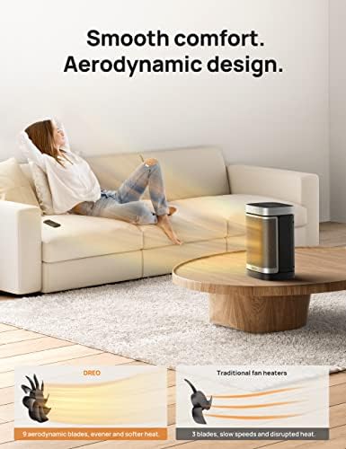 Dreo Space Heater 1500W Portable for Indoor Use