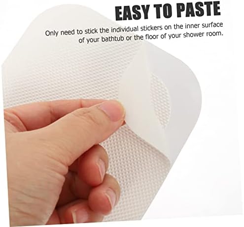 72pcs Peva Bathtub Stickers Non-Slip Decals for Showers Pools and Stairs