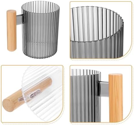 ABOOFAN 4-Piece Toothbrush Storage Cup Set