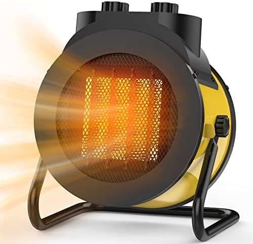 Elevoke 1500W PTC Electric Space Heater with 90 Adjustable Angle