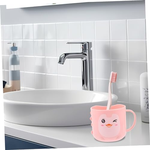 Ciieeo Toddler Frosted Toothbrush Cup for Bathroom