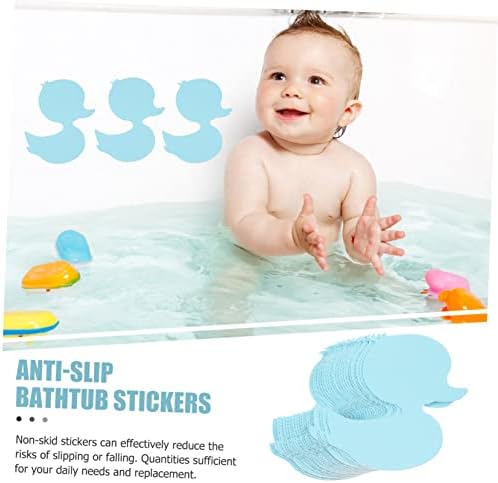 Happyyami 24pcs Non-Slip Shower Stickers for Safe Bathing