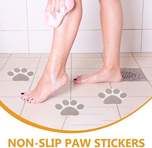 Luxshiny Non-Slip Bathtub Stickers for Dog 10pcs