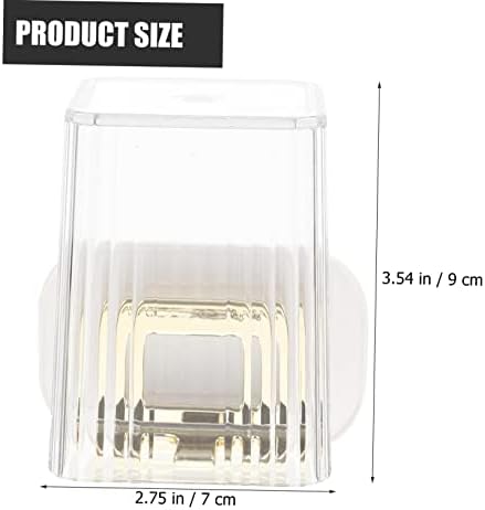 Ciieeo 2-Position Wall-Mounted Toothbrush Holder