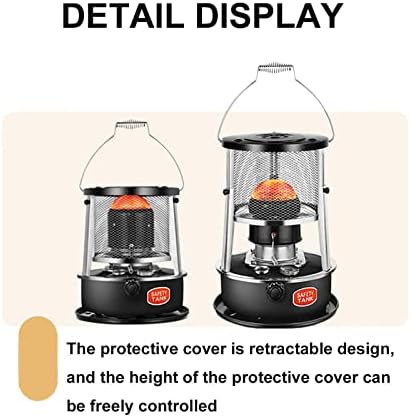 MMLeYN Kerosene Heater Stove with Adjustable Height and Flame Control