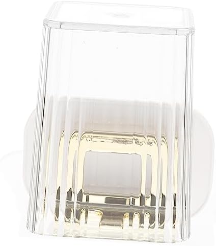 HOLIDYOYO Pink Wall-Mounted Toothbrush Holder