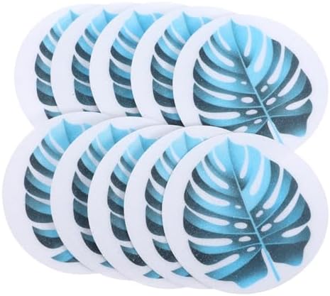 HEALLILY Anti-Slip Bathtub Decals with Leaf Design