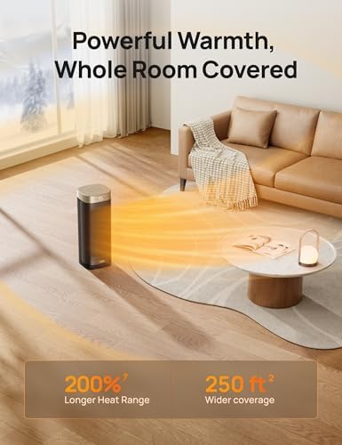 Dreo Space Heater Large Room Fast Heating