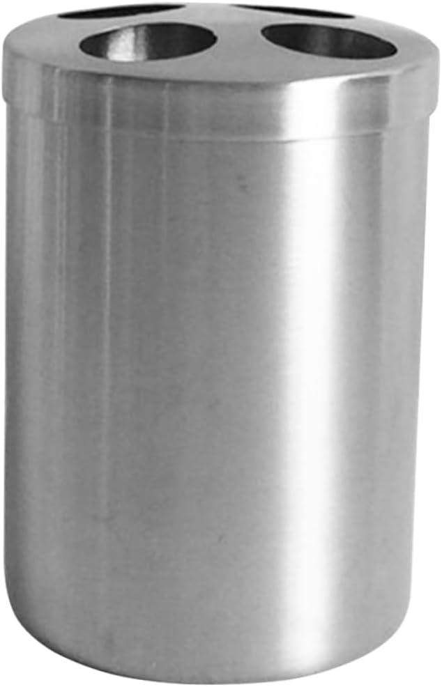 Stainless Steel Toothbrush and Toothpaste Holder 1
