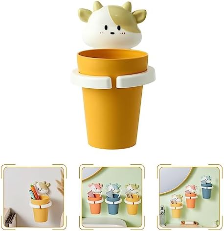 Cabilock Cartoon Toothbrush Holder Set of 4