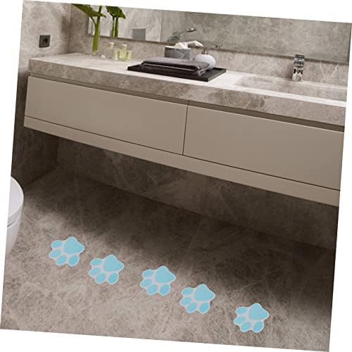 TINEASUR Anti-Fall Stickers 10pcs Non-Slip Paw Print Decals