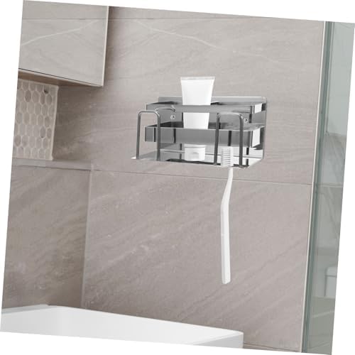 Stainless Steel Wall Mounted Toothbrush Holder