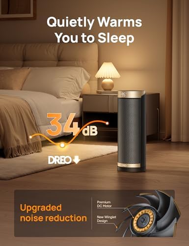 Dreo 1500W PTC Ceramic Space Heater with Remote