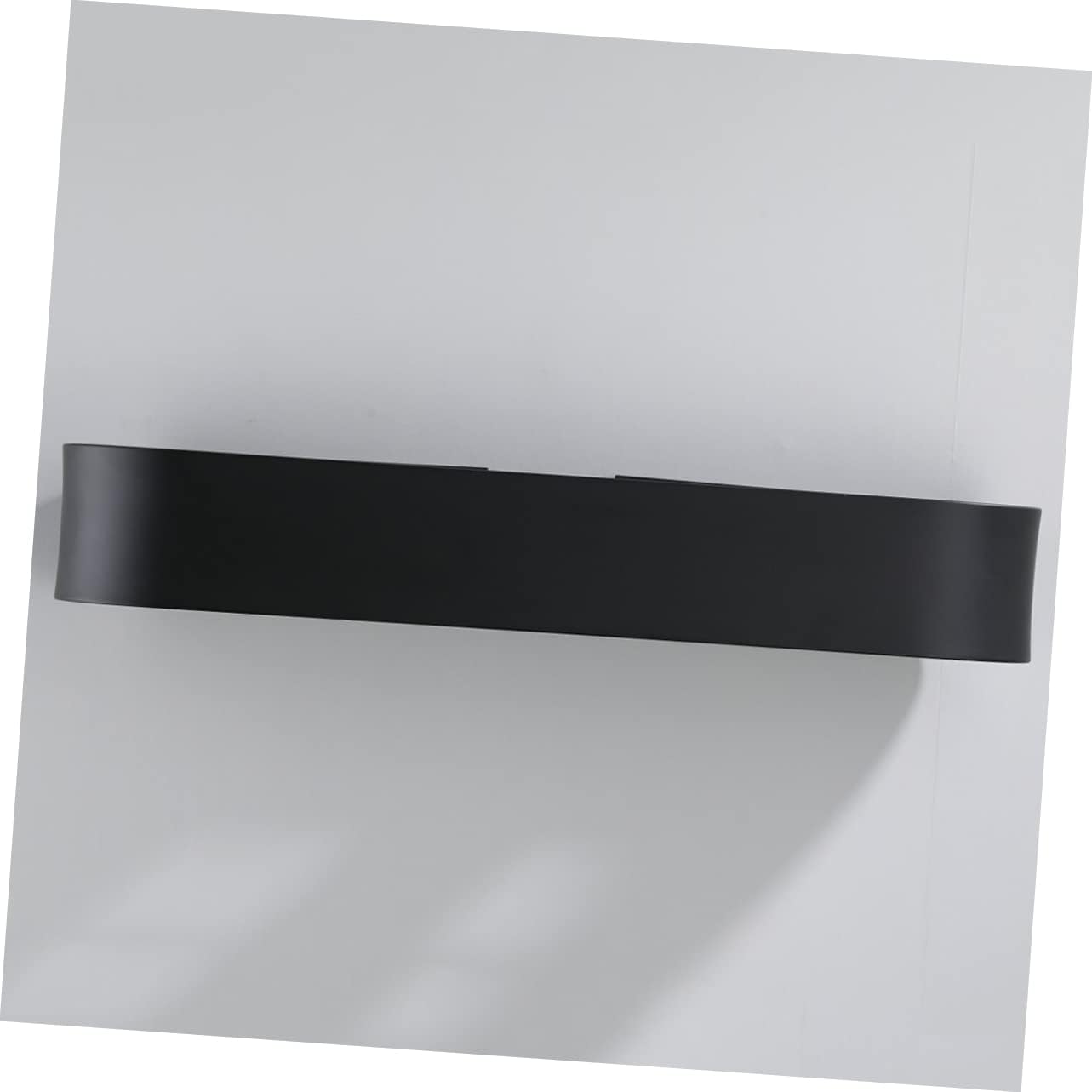 BUGUUYO Wall Mounted Rack Black Aluminum