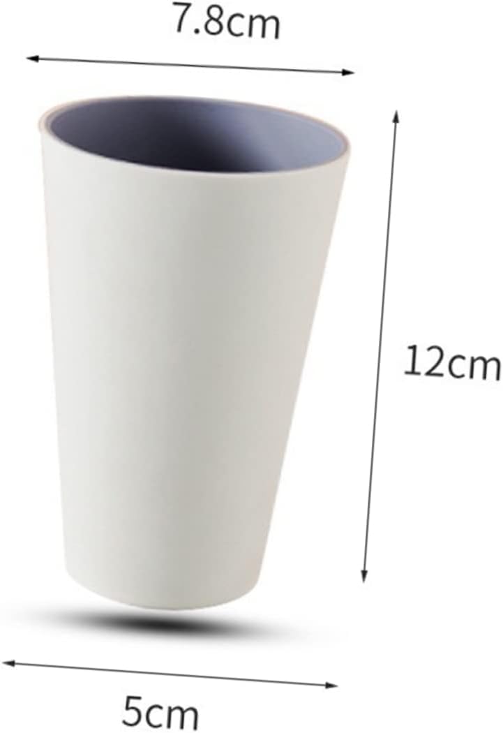 BRIGHTFUFU Portable Toothbrush Cup Translucent Holder