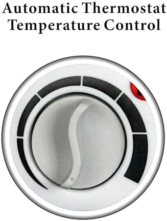 Optimus H-1322 2-Speed Fan Heater with Thermostat