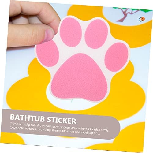 Cabilock Non-Slip Paw Decals for Bathtub and Shower