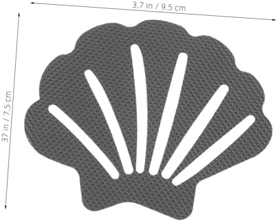 Yardenfun 30Pcs Shell Shaped Non-Slip Bathroom Skid Stickers