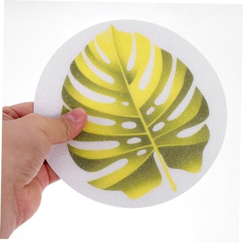 ABOOFAN Leaf Shape Non-Slip Bath Decals