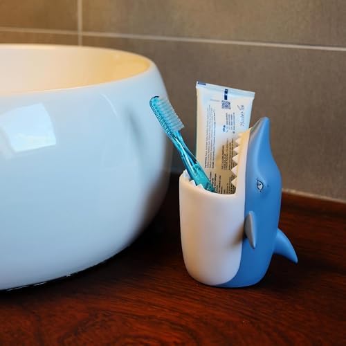 Winkee Shark Toothbrush Holder for Kids
