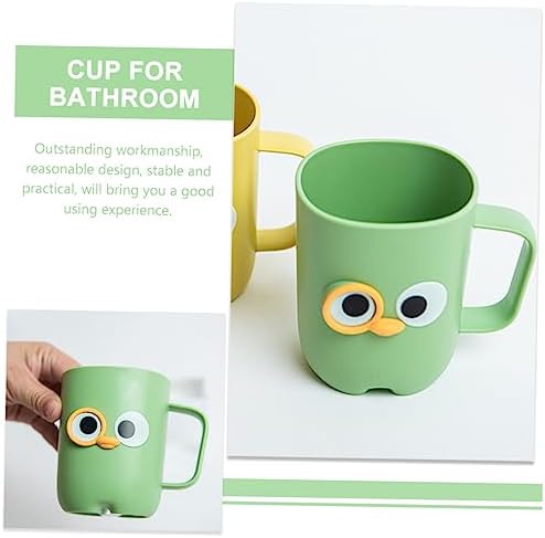 Alipis 2pcs Cartoon Toothbrush Holder Cups for Boys and Girls