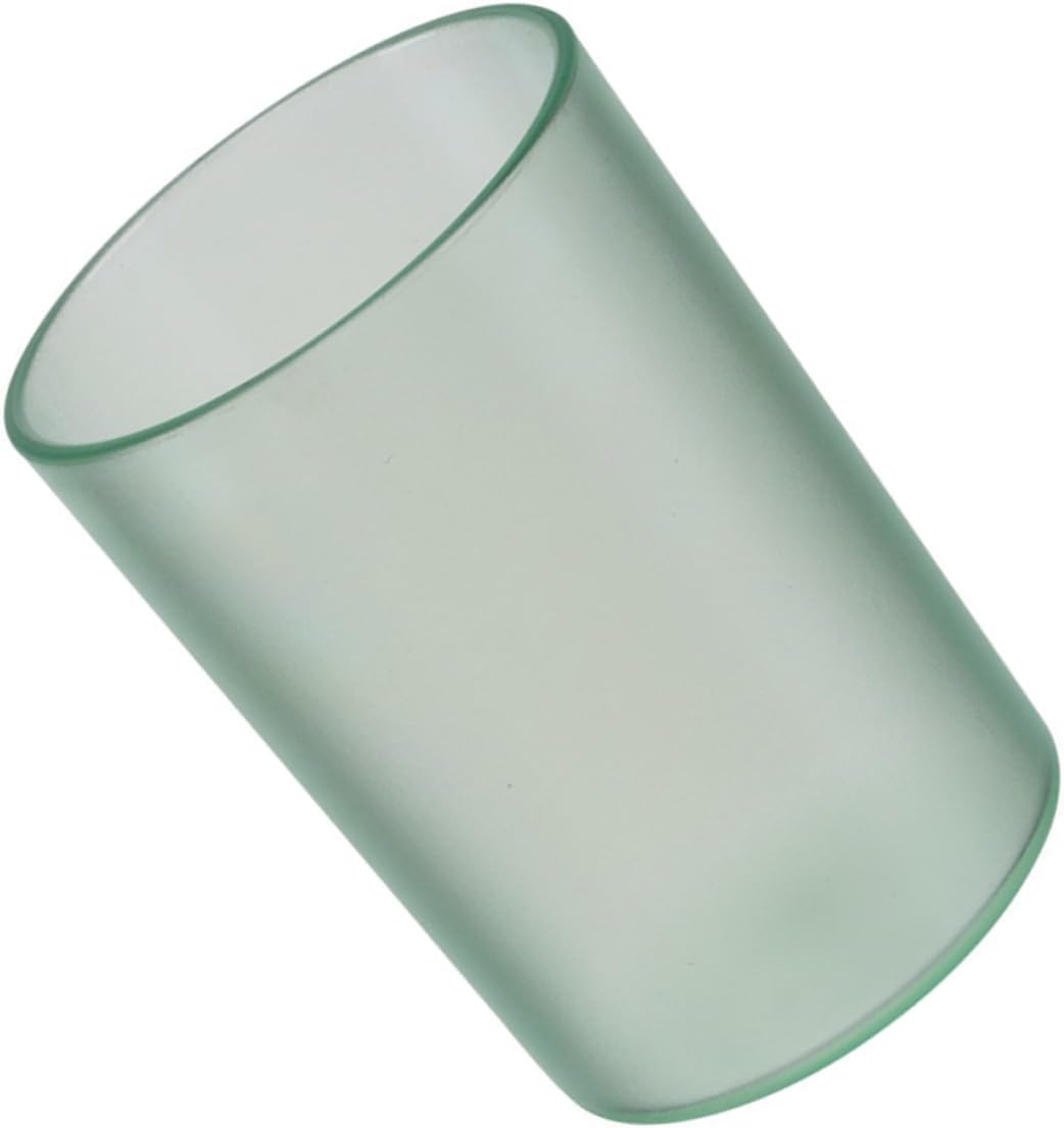 Amosfun Green Plastic Toothbrush Mug Holder
