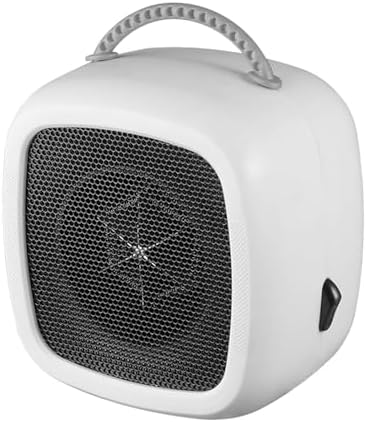 Gooddyiyukey 500W Quiet Electric Heater with 2 Modes