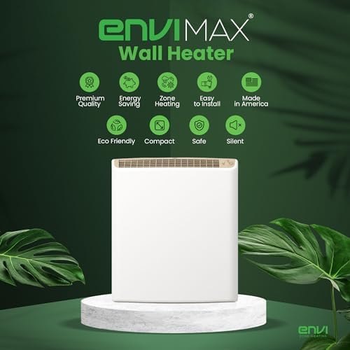 ENVI MAX Electric Wall Heater for Large Rooms