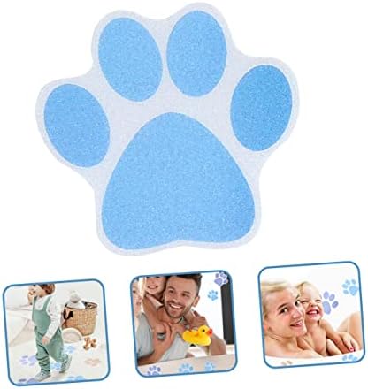 10pcs Cartoon Dog Paw Non-Slip Bathtub Decals