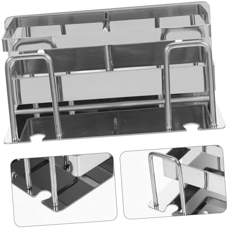 Stainless Steel Wall Mounted Toothbrush Holder