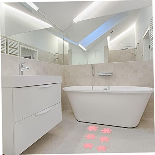SOLUSTRE 1Set Snowflake Non-Slip Bathtub Stickers
