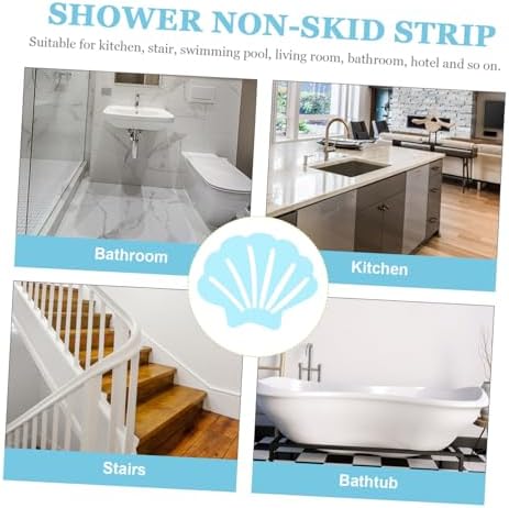 Hoement 30pcs Non-Slip Bath Tub Stickers
