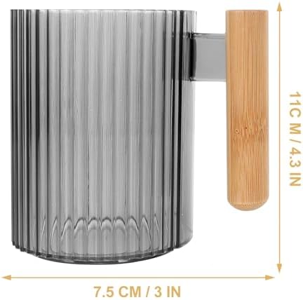 ABOOFAN 4-Piece Toothbrush Storage Cup Set