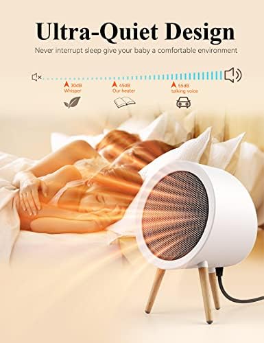 Gaiatop Portable Electric Heater with 4 Safety Features