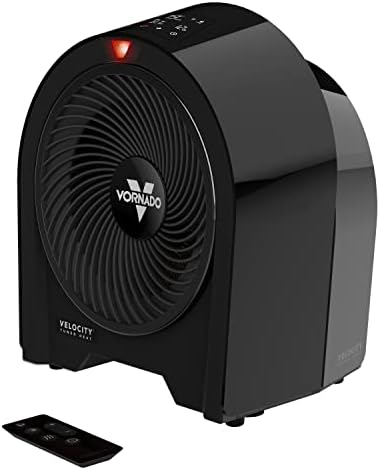 Vornado Velocity 5R Space Heater with Remote Control Black 1