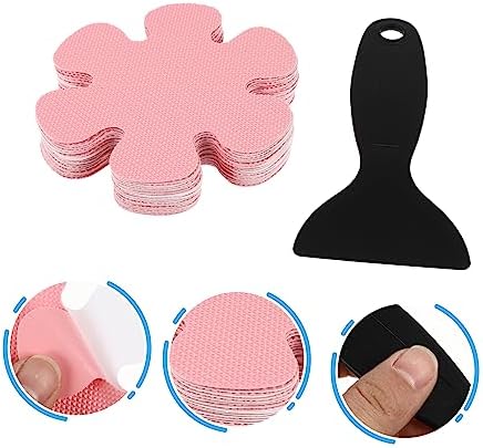 Mobestech Non Slip Bathtub Stickers with Snowflake Design